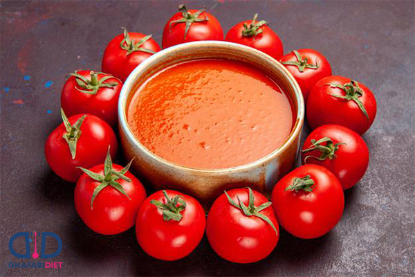 خواص گوجه فرنگی در لاغری