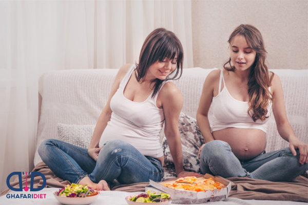 افزایش وزن ناگهانی در بارداری
