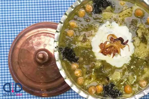 طرز تهیه آش لخشک