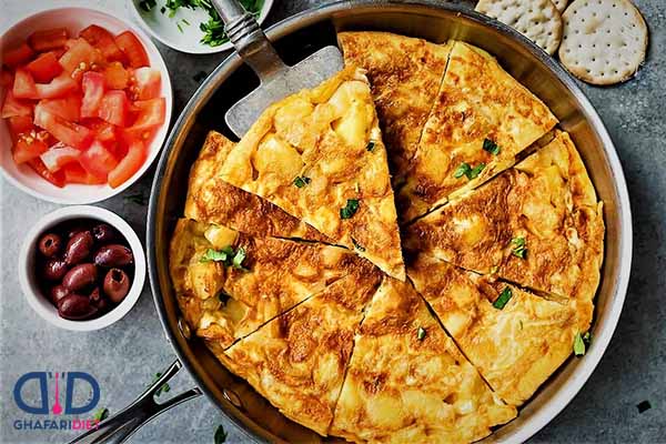 طرز تهیه املت اسپانیایی خوشمزه را بخوانید!