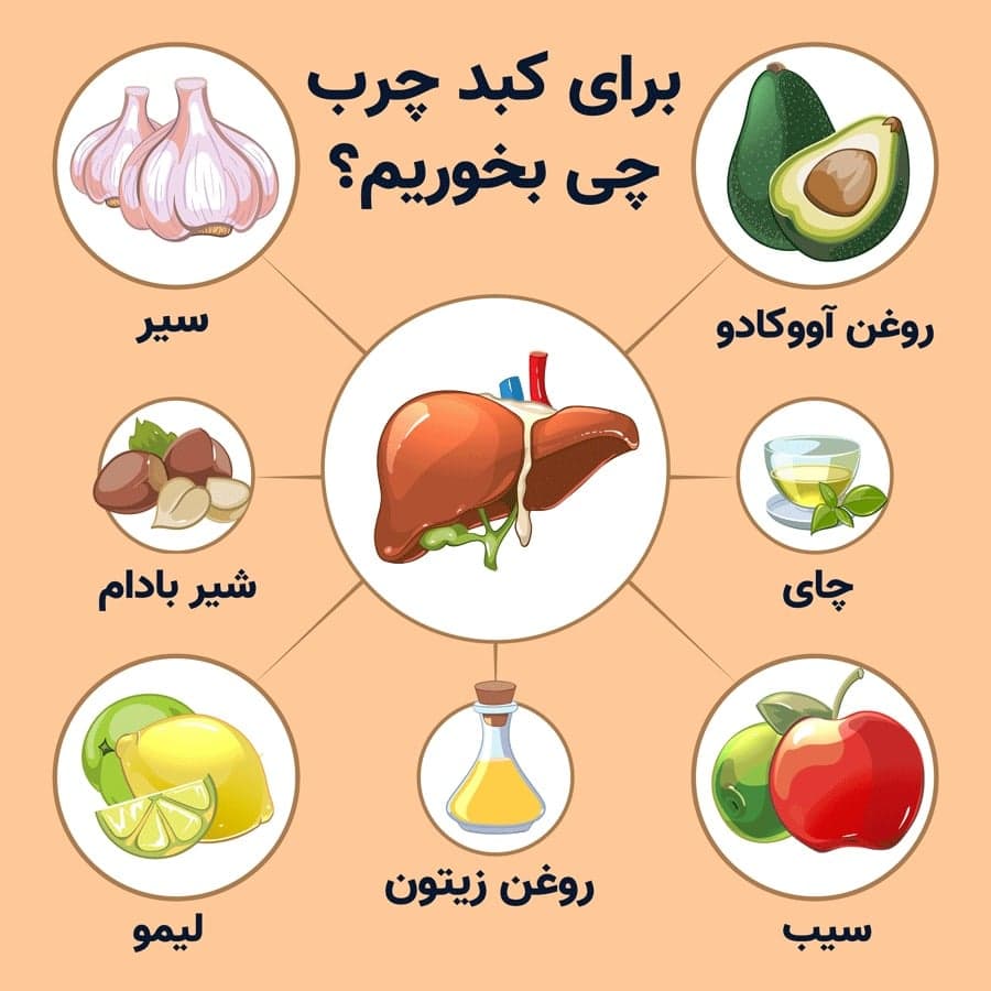 برای درمان کبد چرب چی بخوریم چی نخوریم؟!