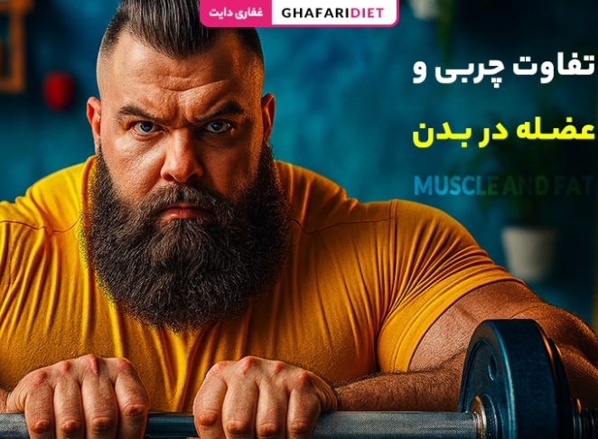 تفاوت چربی و عضله در بدن [ مقایسه ساختار، عملکرد]