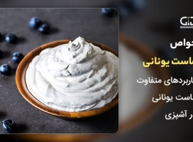 خواص ماست یونانی + کاربردهای متفاوت ماست یونانی در آشپزی 