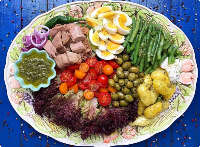 سالاد چربی سوز و مقوی سالاد چربی سوز و مقوی