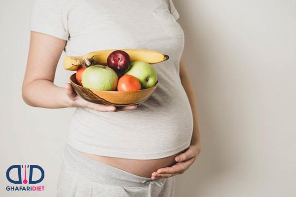 رژیم غذایی برای زنان باردار چاق