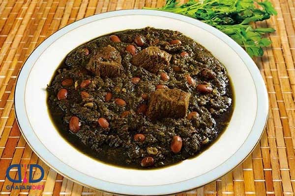 مقدار سبزی قورمه سبزی برای هر نفر