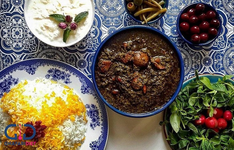 فوت فن های طرز تهیه خورش قورمه سبزی