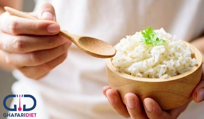 برنج در غذا‌های پروتئین دار برای چاقی