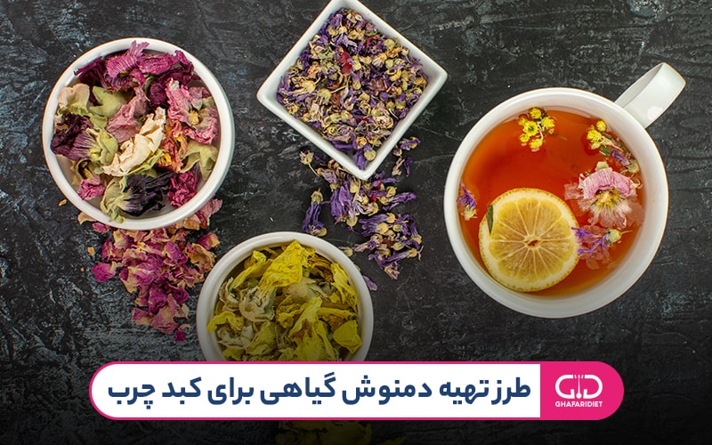 طرز تهیه  دمنوش و چای مفید برای درمان کبد چرب