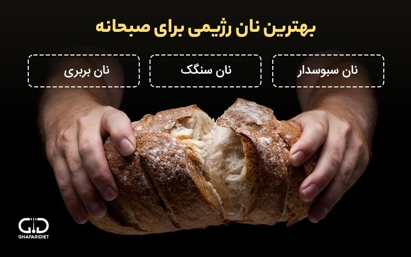  بهترین نان رزیمی برای صبحانه و لاغری