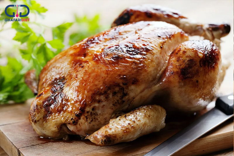 سلامتی با گوشت مرغ