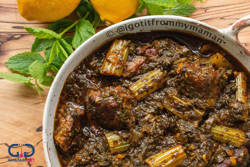 طرز تهیه خورش کرفس با رب