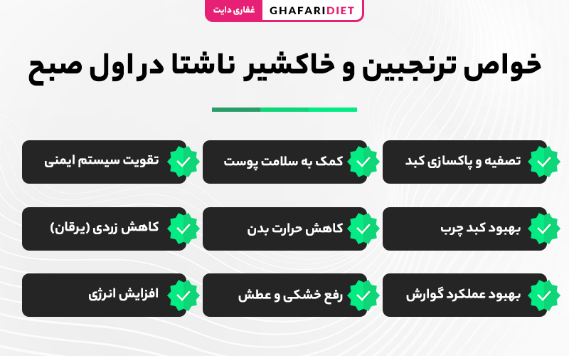 خواص ترنگبین و خاکشیر برای کبد چرب